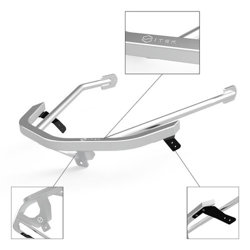ITEK Polaris Front Bumper Aluminum - POLARIS - 335381
