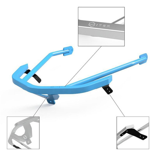 ITEK Polaris Front Bumper Aluminum - POLARIS - 335382