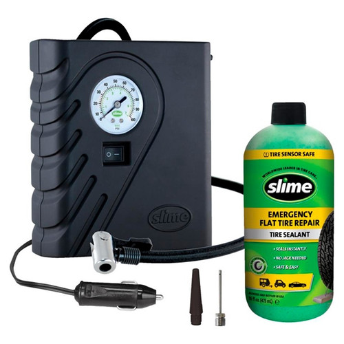 SLIME Smart Repair Tire Kit with Air Compressor - 050593