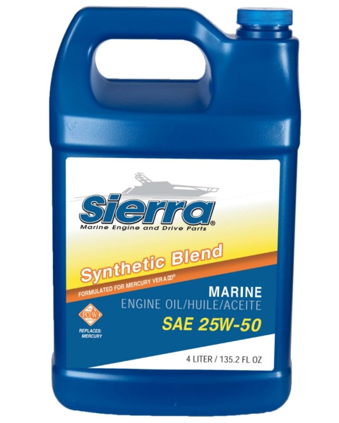 Sierra Oil 25W-50 Verado 25W50 - 4 quarts - 710897