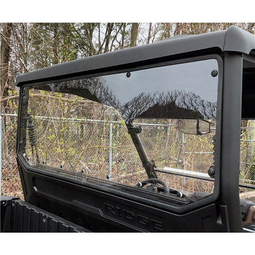 Direction 2 Rear Windshield - Scratch Resistant Fits Kawasaki - 174371