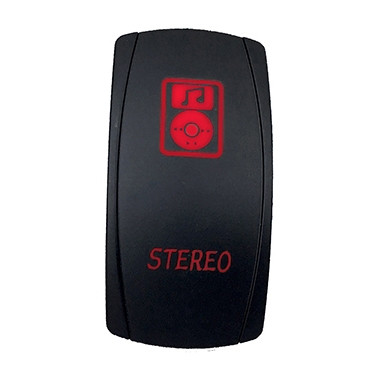 Quake LED Stereo LED Switch Rocker - 222529 - 222529