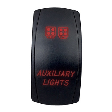 Quake LED Auxiliary LED Switch Rocker - 222545 - 222545