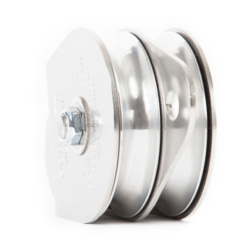 Portable Winch Double Swing Side Pulley with stainless steel plates - 078261