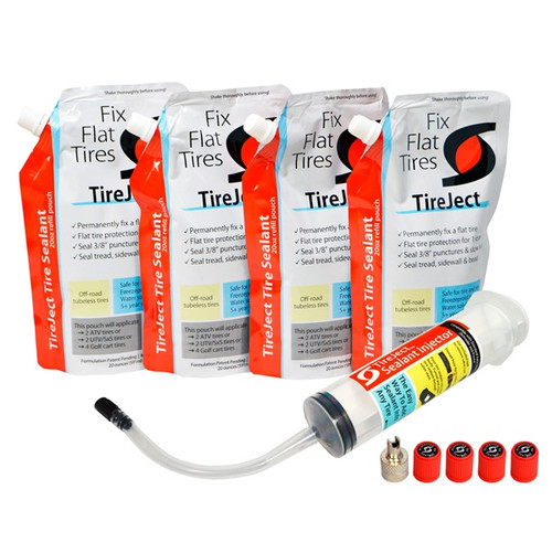 TireJect Tire Protection kit Liquid - 80 oz - 051701