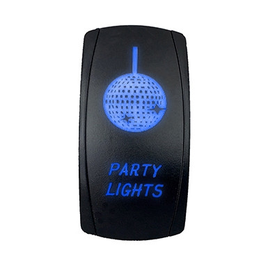 Quake LED Party LED Switch Rocker - 222547 - 222547
