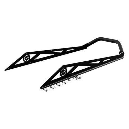 ITEK Bumper Powdercoat Series Rear - Fits Polaris - 333539