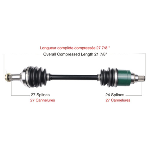 TrakMotive Complete Axle ARCTIC CAT - 216284
