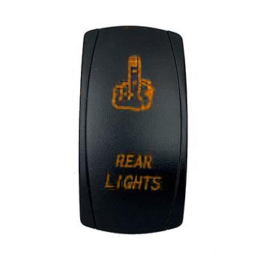 Quake LED Rear LED Switch Rocker - 222681 - 222681