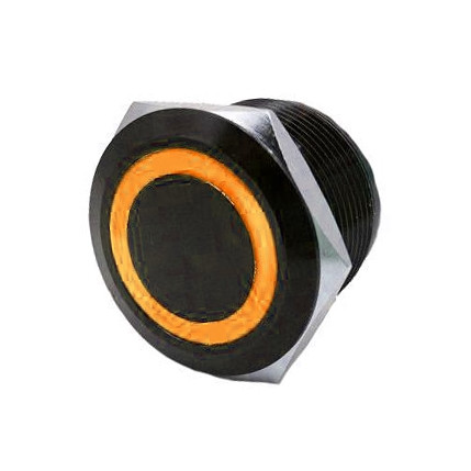 Quake LED Flush Mount Switch with LED Ring Push - 222688 - 222688