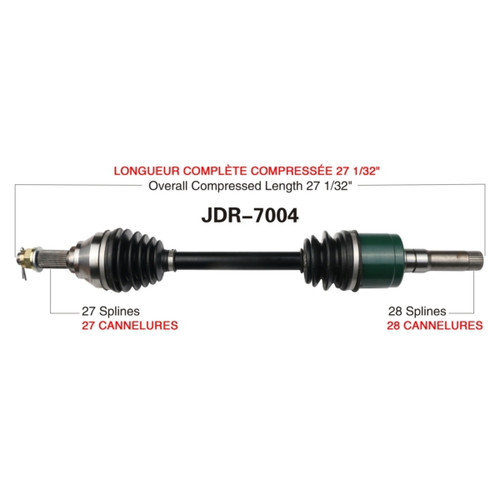 TrakMotive Complete Axle Fits John Deere - 216295