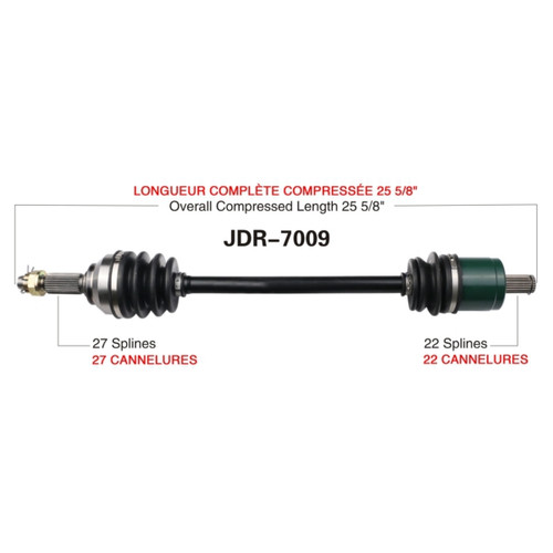 TrakMotive Complete Axle Fits John Deere - 216300