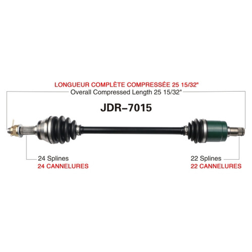 TrakMotive Complete Axle Fits John Deere - 216306