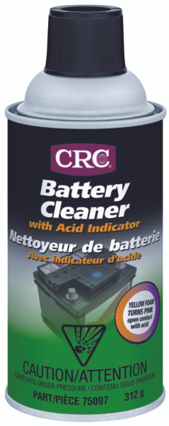 CRC Battery Cleaner with Acid Indicator 311 g - 311 g - 700988