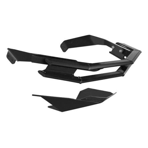 Straightline Rugged Series Bumper & Skid Plate Front - Aluminum - Fits Ski-doo - 384019