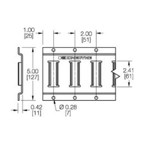 Kinedyne Canada Series E track - 914001