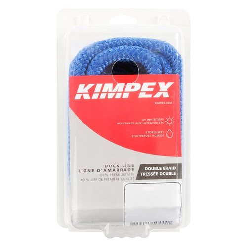 Kimpex Multi-Filament Polypropylene Dock Line 25' - 1/2" - Polypropylene - Multi-filament - 748490