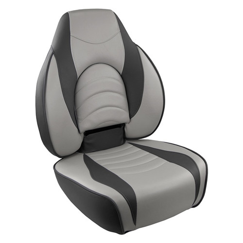 Springfield Fish Pro Down Seat High-back fold-down seat - 756010