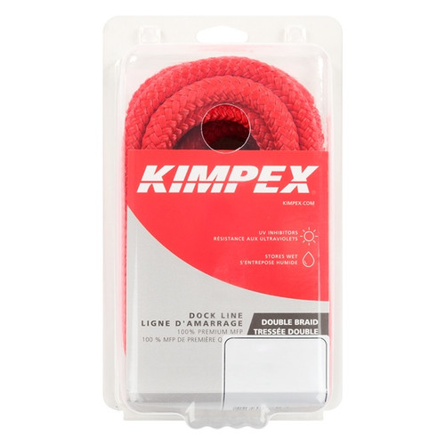 Kimpex Multi-Filament Polypropylene Dock Line 25' - 1/2" - Polypropylene - Multi-filament - 748493