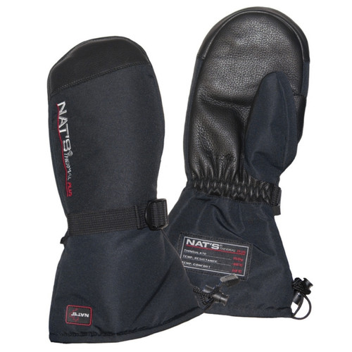 NAT'S Deerskin Work Mittens Men, Women - M - 202683