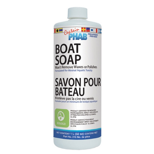 Captain Phab  Eco-Certified Boat Soap 1 L / 0.26 G - 1 L  - 701948