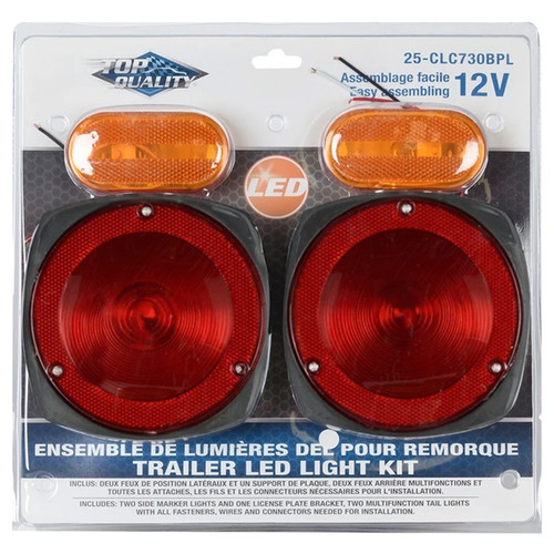 Top Quality Magnetic Taillight Kit Red - 720368