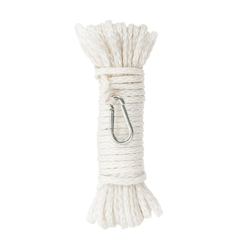 Kimpex Solid Braid Anchor Line 50' - 1/4" - Polypropylene - Braided - 748500