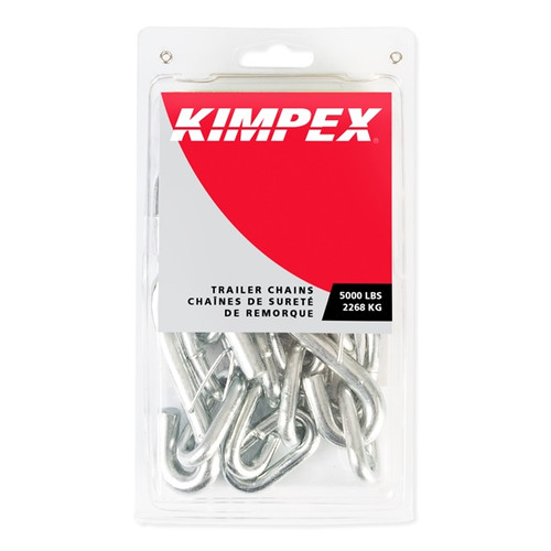 Kimpex Trailer Safety Chain Connects the trailer tongue to the trailer hitch on the towing vehicle - 745621