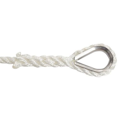Kimpex 3-Strand Anchor Line 50' - 3/8" - Nylon - 3-Strand Twisted - 748505