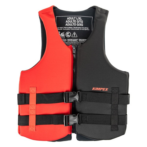 Kimpex Safety vest neoprene Adult - One Size Fits All - 777932