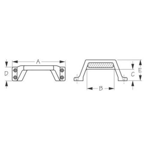 Sea Dog Step Handle - 738291