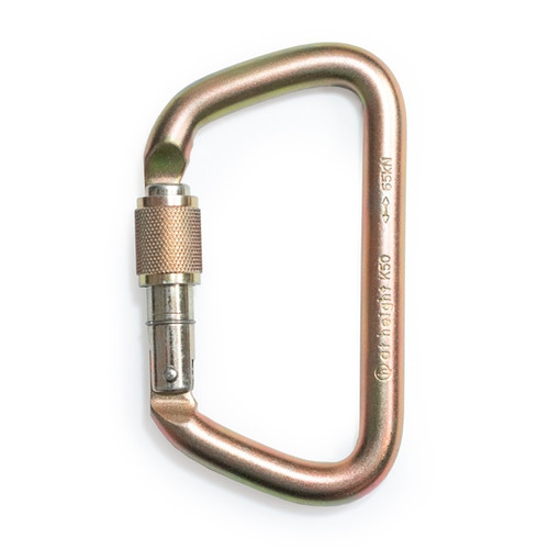 Portable Winch Steel Locking Carabiner - 118208