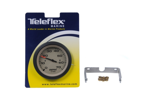 Dometic Corp Teleflex Sahara Series Tachometer 7K Boat - 59703P - 705801