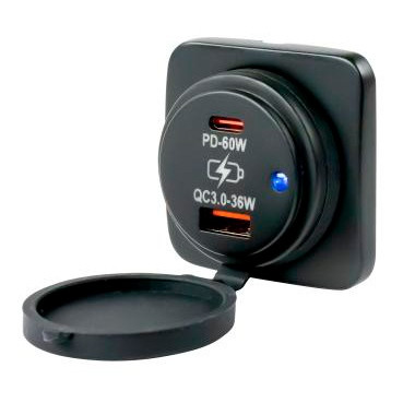 Sea Dog USB 3.0 & USB-C Power Socket - 738307