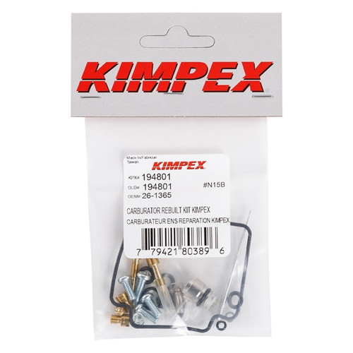 Kimpex Carburetor Repair Kit Universal - 194801