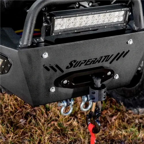 Super ATV Winch Ready Bumper with Light Bar Front - Steel - CAN-AM (BRP) - 315823