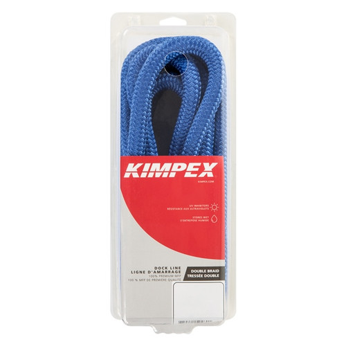 Kimpex Braided Dock Line 20 ft - 1/2" - Nylon - Braided - 748544