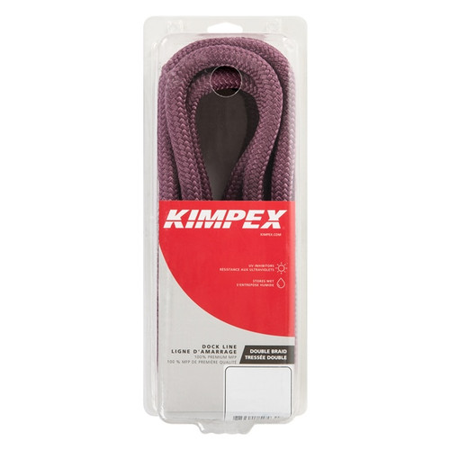 Kimpex Braided Dock Line 20 ft - 1/2" - MFP - Braided - 748549