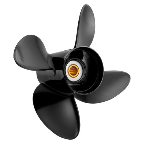 Solas Amita 4 Propeller Fits Yamaha, Fits Honda - Aluminum - 741840