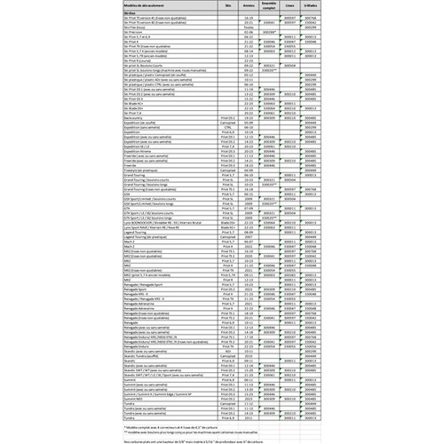 SnowTracker Auto-sharpening Aggressive Wear Bar Pilot DS2 - Fits Ski-doo - 300309