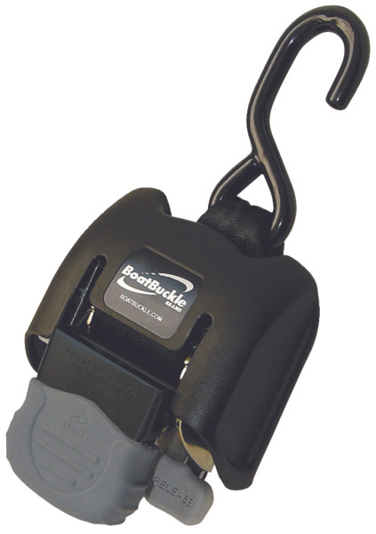 BoatBuckle Retractable Transom tie-Down 43" - 5000 lbs - 740503