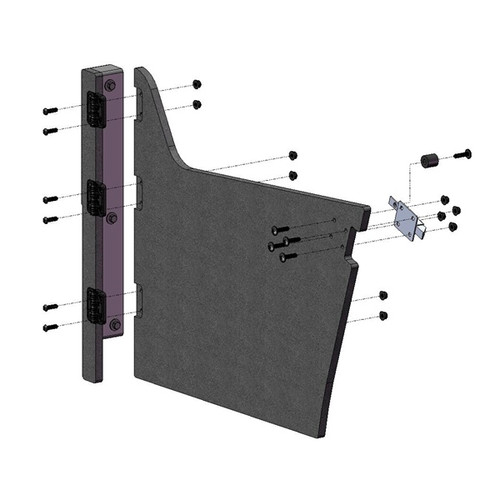 Direction 2 Half Door HISUN, NORDIK MOTOR - UTV - Half door - 175292