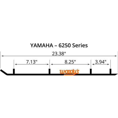 WOODYS Standard Runner Fits Yamaha - 463187