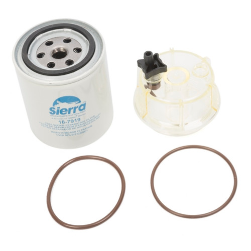 Sierra Fuel Water Separating Filter with Collection Bowl 18-7928-1 - 717292
