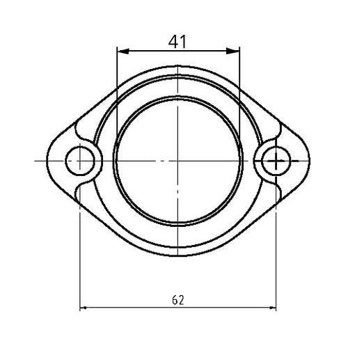 Kimpex Carburetor Adapter Mounting Flange POLARIS - 301749