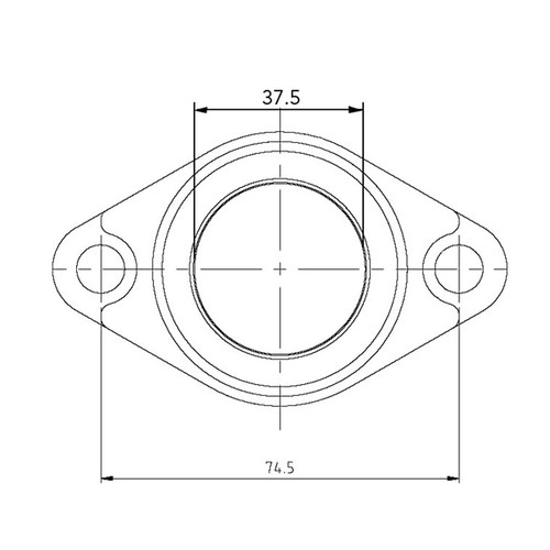 Kimpex Carburetor Adapter Mounting Flange POLARIS - 301750