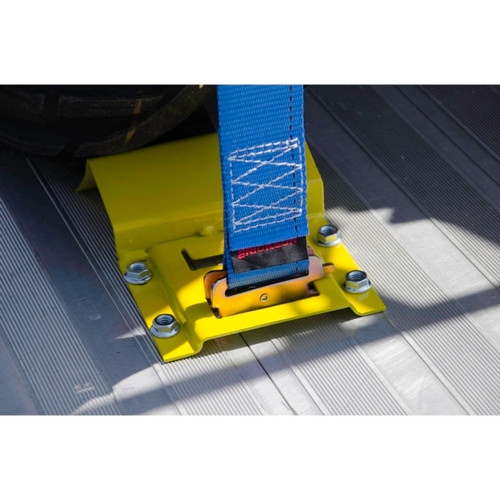 ERICKSON ATV Wheel Chock and Tie-Down Strap Kit 6" - N/A - 311660