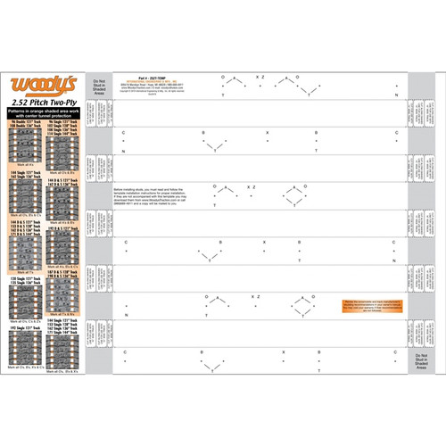 WOODYS 252T Template - 463644