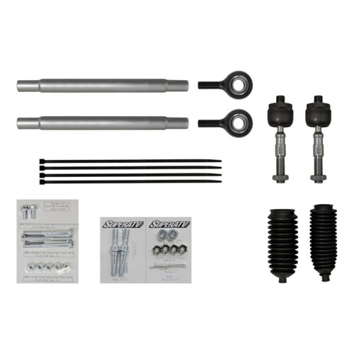 Super ATV Replacement Tie Rod End HD - 4340 Chromoly TRRA-CA-COM-01-14-ST-001 - 315143