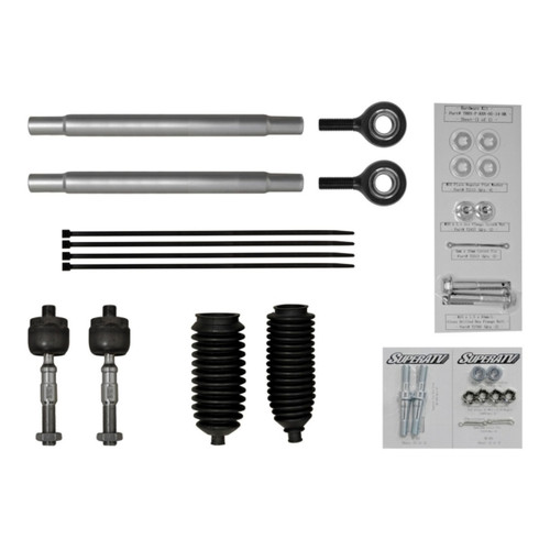 Super ATV Replacement Tie Rod End HD -  Chromoly TRRA-P-RZR-01-14-ST-001 - 315149